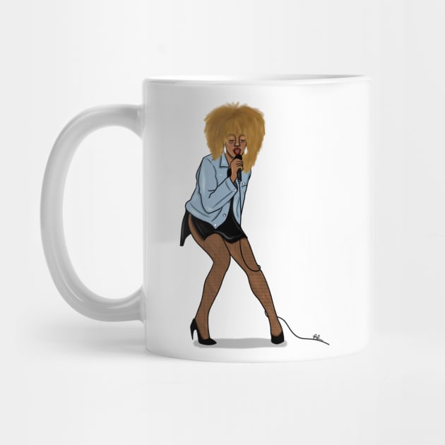 Tina Turner by bananapeppersart